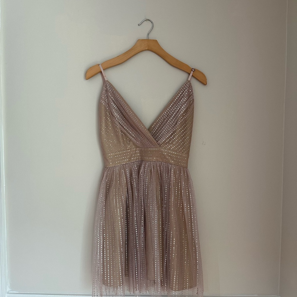 Windsor Gold Glitter Dress